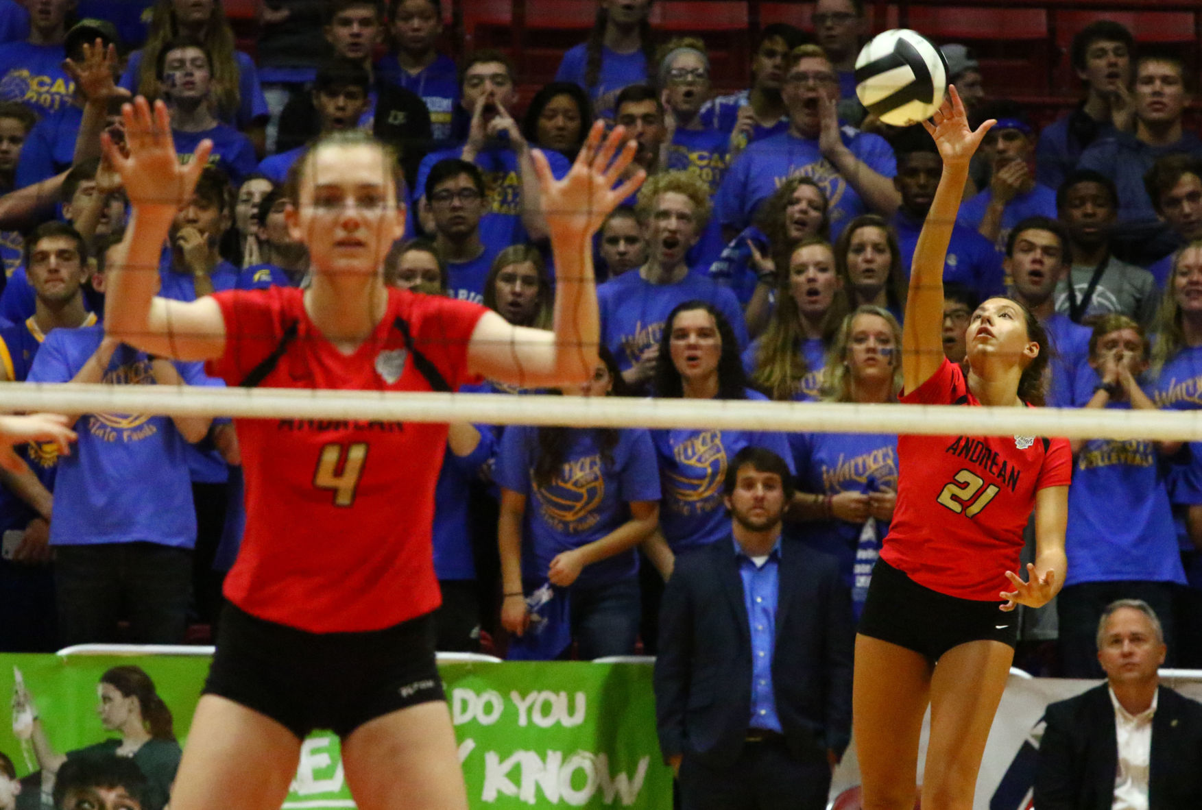 Volleyball Class 2A State Finals - Andrean vs. Christian Academy of Indiana